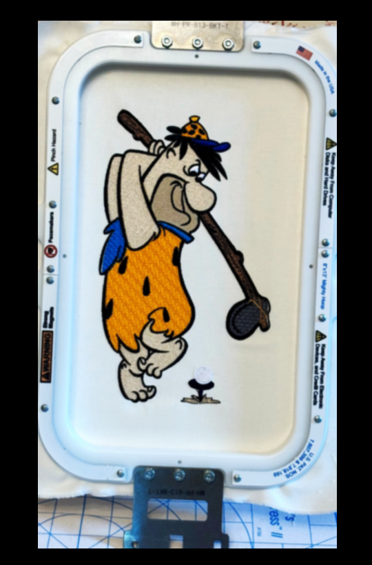 Fred Flintstone - Golf Champion Custom Size 6x10