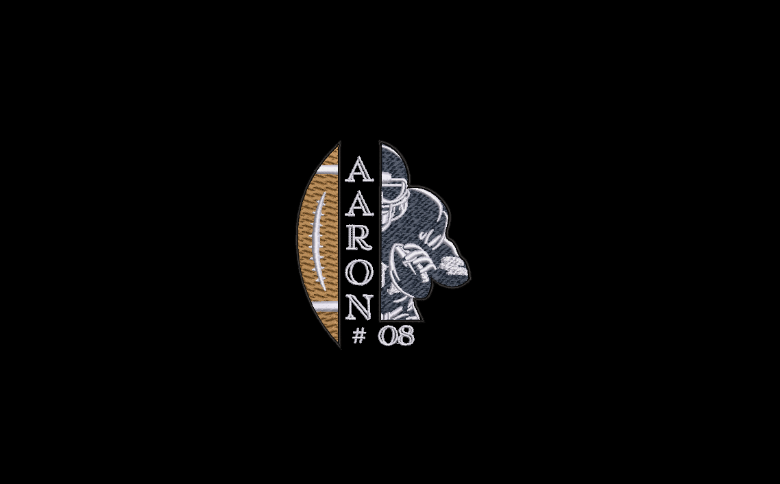 Custom Football Player Team Number