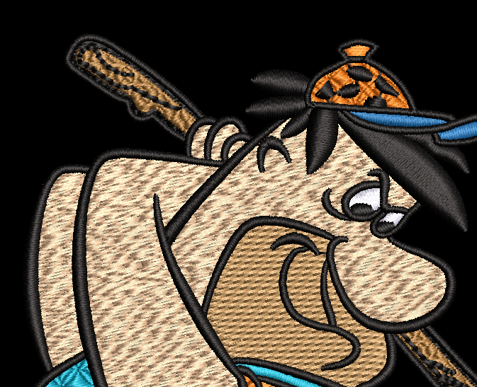 Fred Flintstone - Golf Champion 2 Designs Included