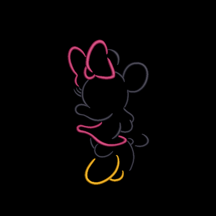 Classic Minnie Mouse Designs - Package of 7 Designs included