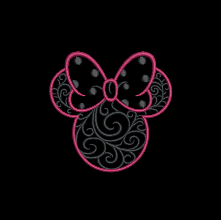 Classic Minnie Mouse Designs - Package of 7 Designs included