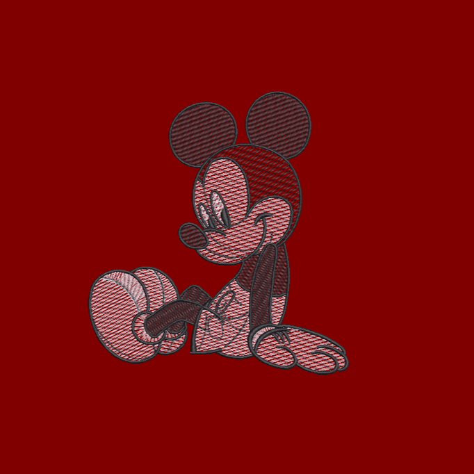 Classic Mickey Mouse Designs - Package of 11 Designs included