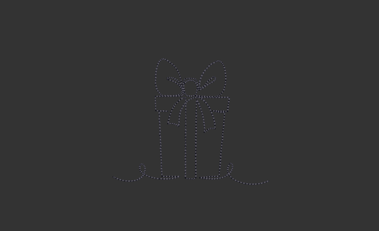 Christmas Line Art Embroidery Design Package 15 (30 total) Designs in 4x4 and 5x7 Hoops Sizes