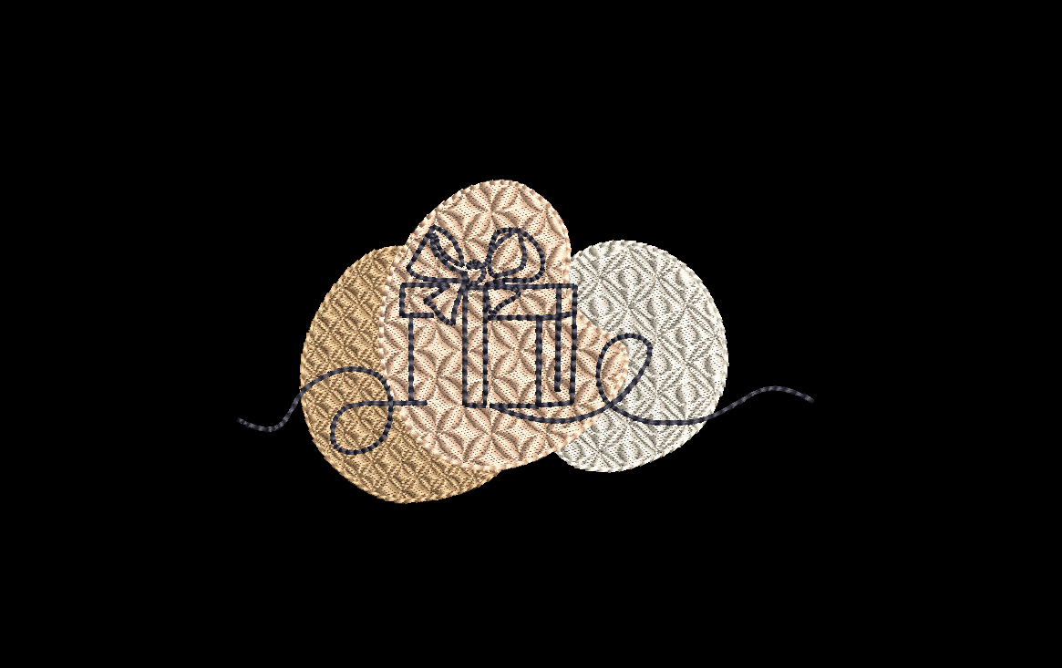 Christmas Line Art Embroidery Design Package 15 (30 total) Designs in 4x4 and 5x7 Hoops Sizes