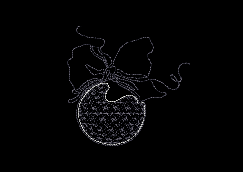 Christmas Line Art Embroidery Design Package 15 (30 total) Designs in 4x4 and 5x7 Hoops Sizes