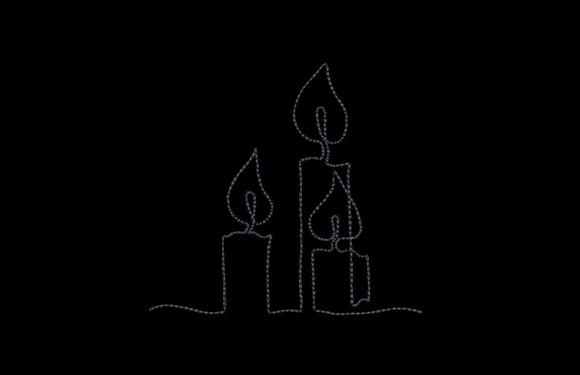Christmas Line Art Embroidery Design Package 15 (30 total) Designs in 4x4 and 5x7 Hoops Sizes