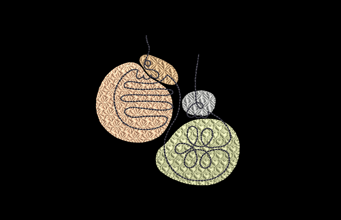 Christmas Line Art Embroidery Design Package 15 (30 total) Designs in 4x4 and 5x7 Hoops Sizes