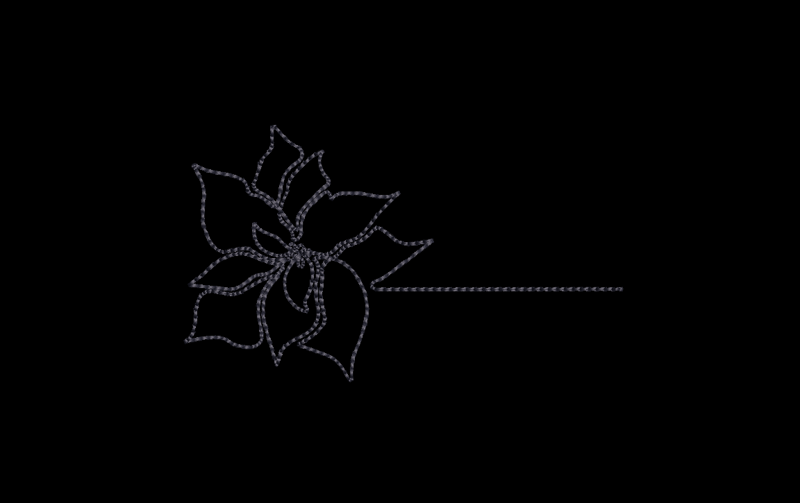 Christmas Line Art Embroidery Design Package 15 (30 total) Designs in 4x4 and 5x7 Hoops Sizes