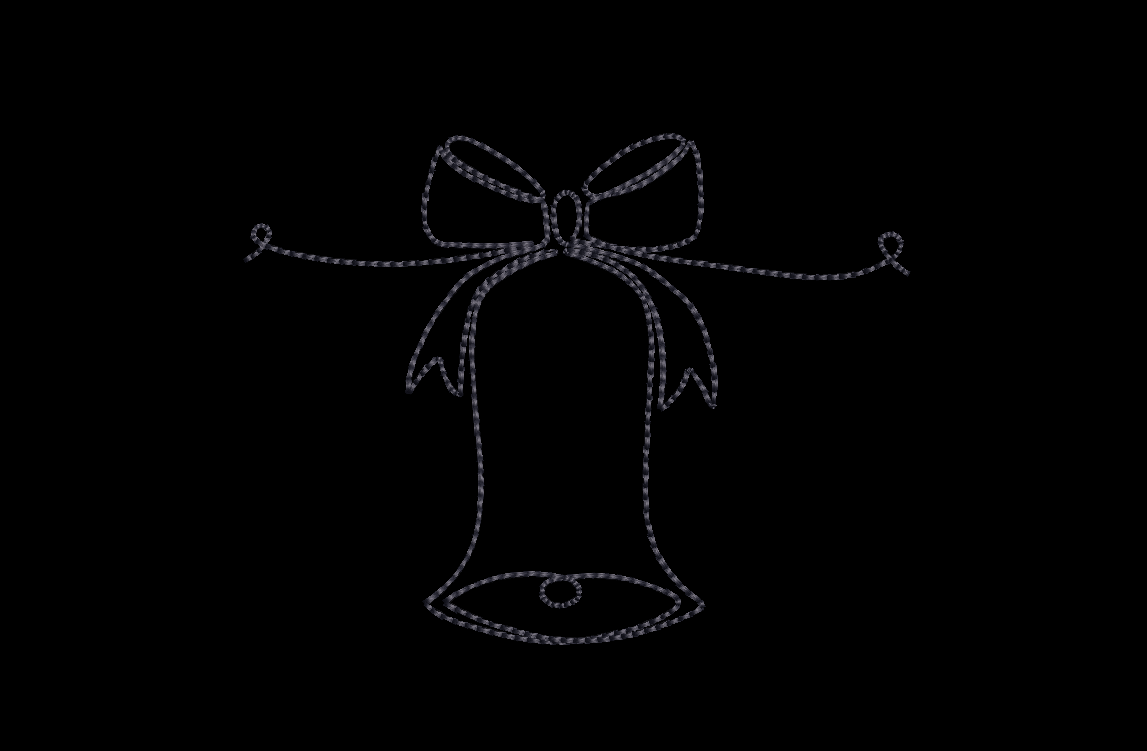 Christmas Line Art Embroidery Design Package 15 (30 total) Designs in 4x4 and 5x7 Hoops Sizes