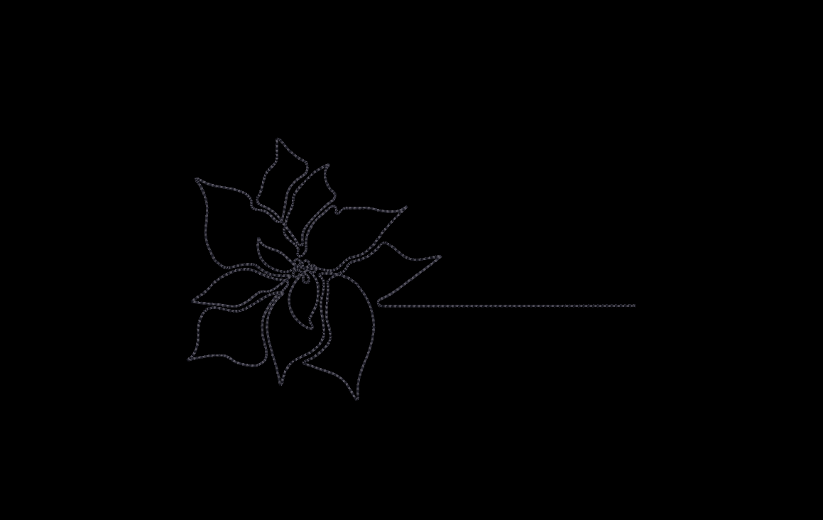 Christmas Line Art Embroidery Design Package 15 (30 total) Designs in 4x4 and 5x7 Hoops Sizes