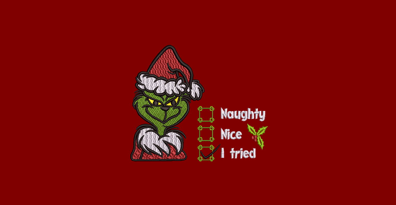 I Tried Grinch Christmas List