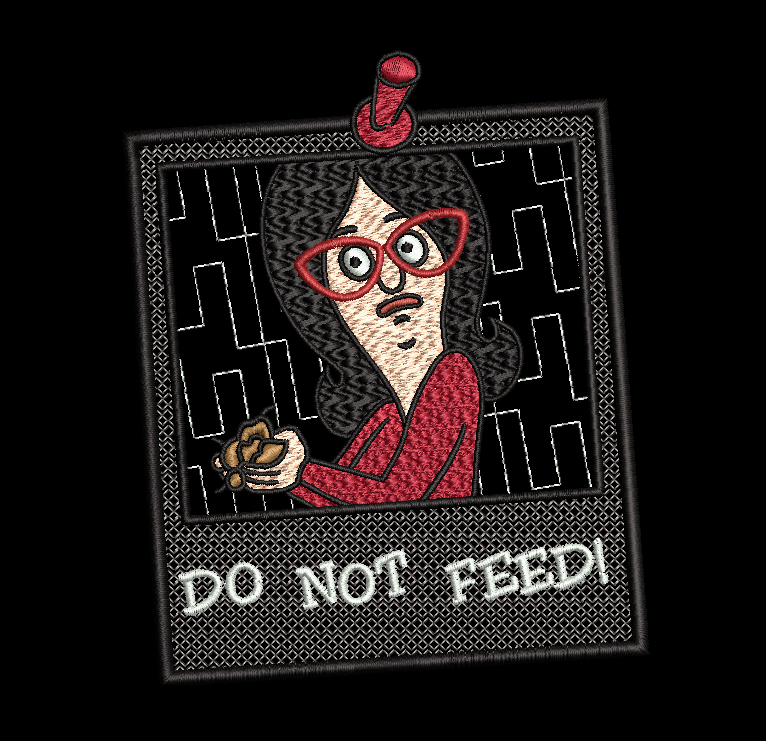Bob's Burgers Character - Linda Belcher & Do Not Feed Designs