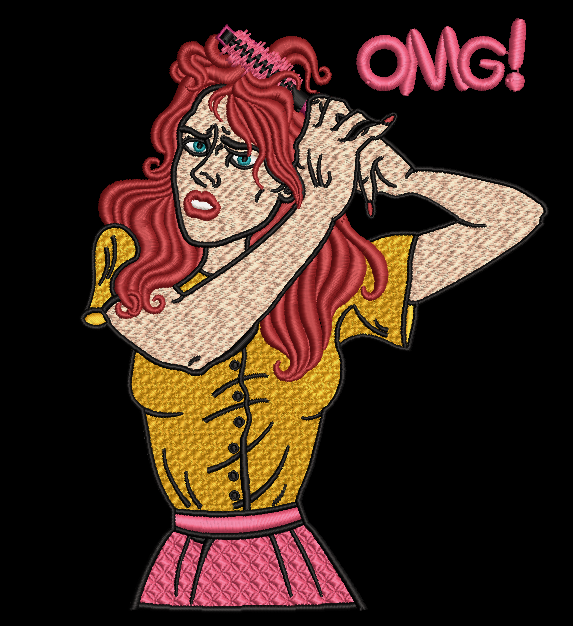 Vintage POP OMG Design