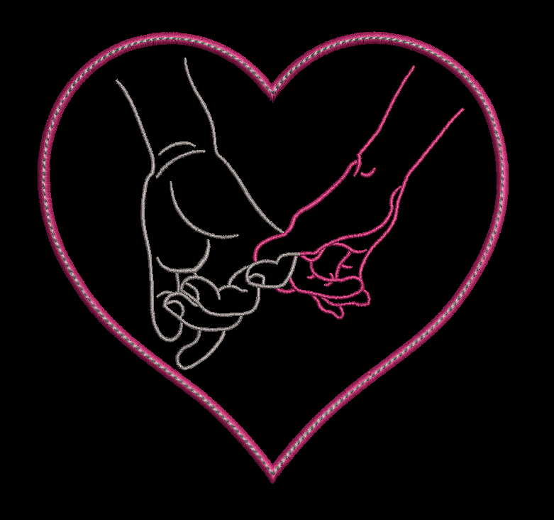 Faces and Hands - Line Art Designs Digital Downloads 4 Designs