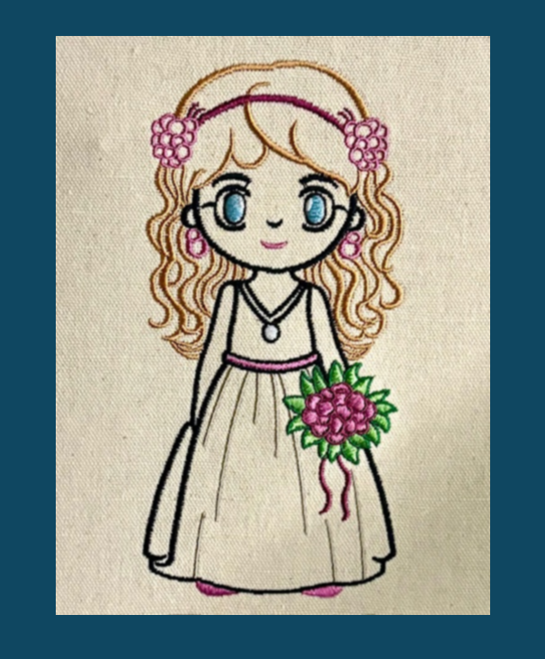 Precious Moments Flower Girl