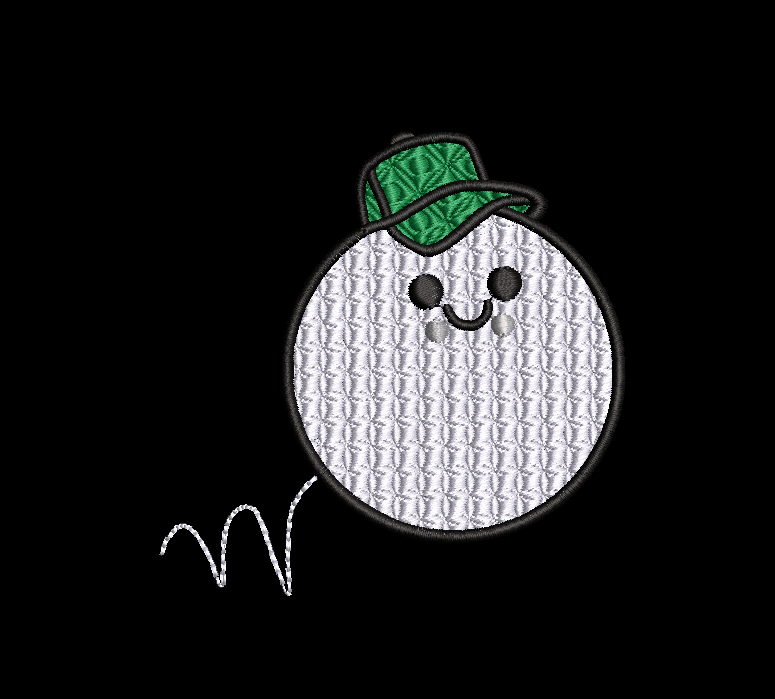 Custom Mr. Golf Ball 3 - designs included