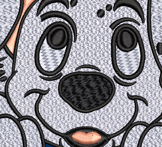 Dalmatian 01 (2 hoop sizes) & Dalmatian 02 Embroidery Designs