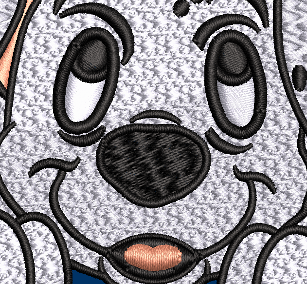 Dalmatian 01 (2 hoop sizes) & Dalmatian 02 Embroidery Designs