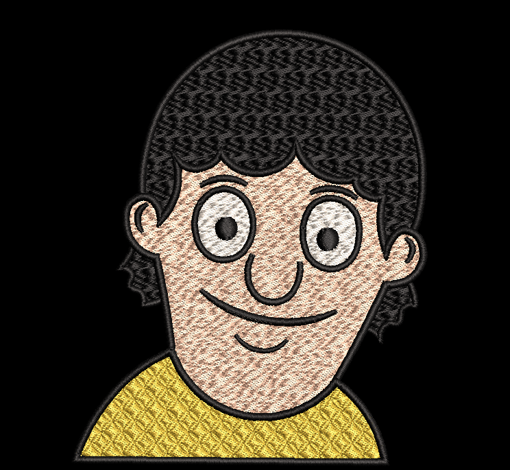 Bob's Burgers Character - Gene Belcher Design