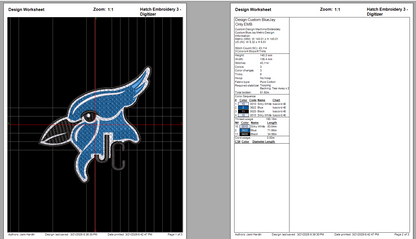 Custom Bluejays
