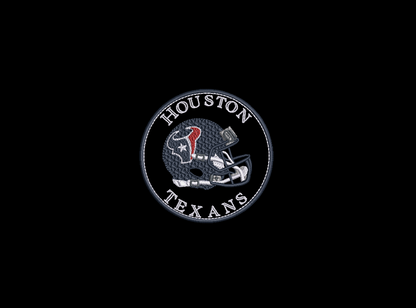 NFL Collection - 4 x 4 Helmet Applique Houston Texans
