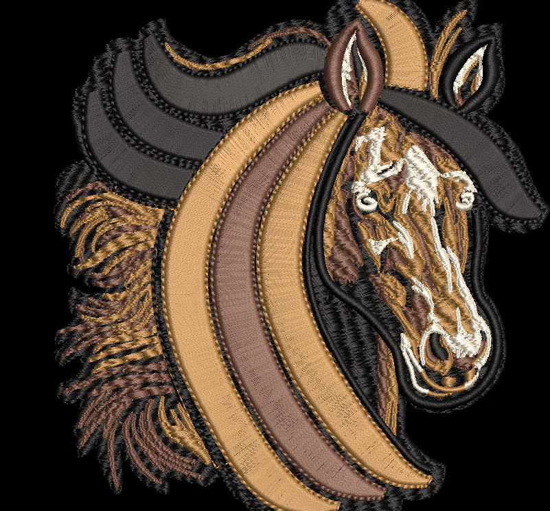 Fringe Majestic Horse 03