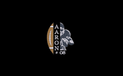 Custom Football Player Team Number