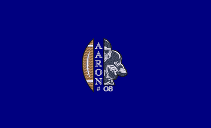 Custom Football Player Team Number