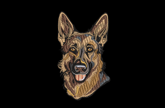 German Shepherd Design and Applique