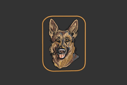 German Shepherd Design and Applique