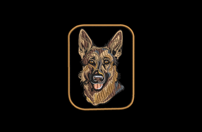 German Shepherd Design and Applique