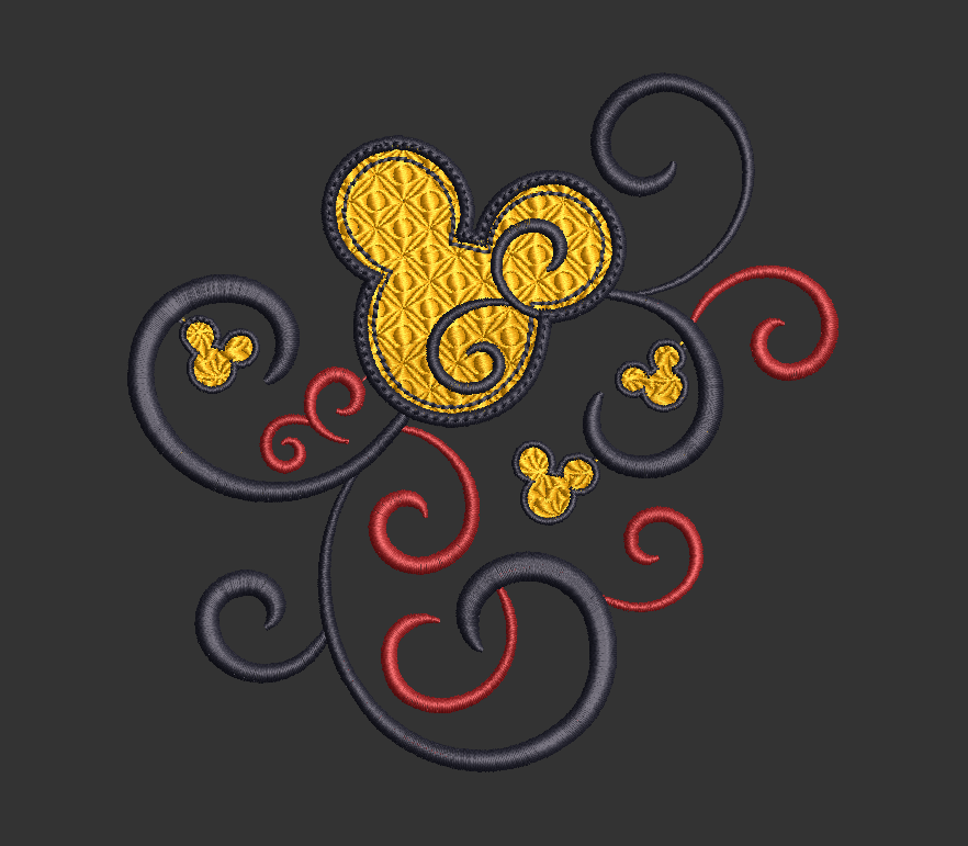 Classic Mickey Mouse Designs - Package of 11 Designs included