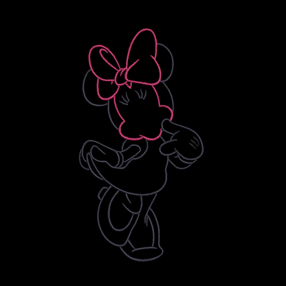 Classic Minnie Mouse Designs - Package of 7 Designs included