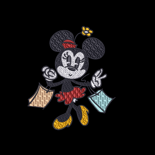 Classic Minnie Mouse Designs - Package of 7 Designs included