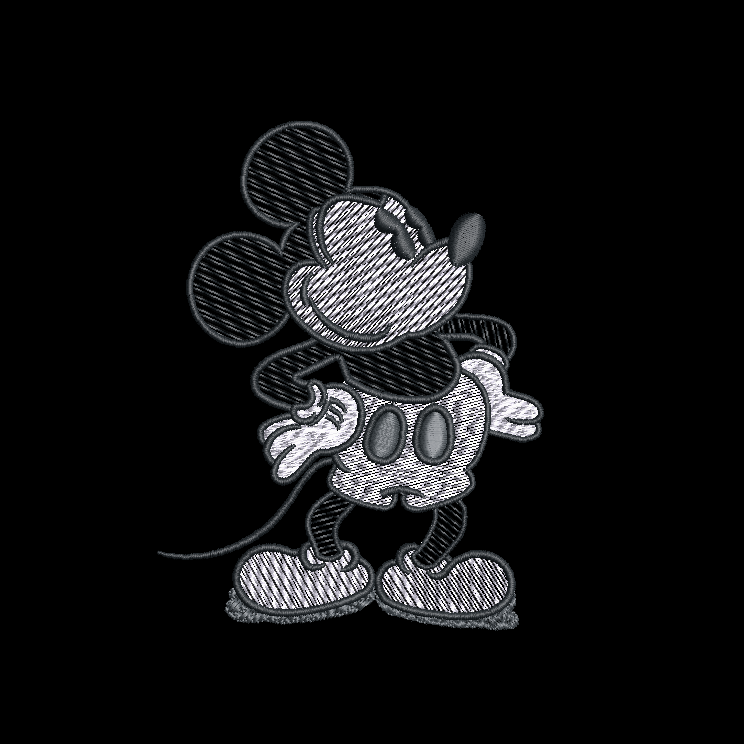Classic Mickey Mouse Designs - Package of 11 Designs included