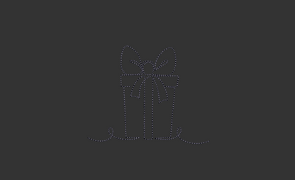 Christmas Line Art Embroidery Design Package 15 (30 total) Designs in 4x4 and 5x7 Hoops Sizes