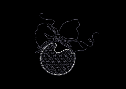 Christmas Line Art Embroidery Design Package 15 (30 total) Designs in 4x4 and 5x7 Hoops Sizes