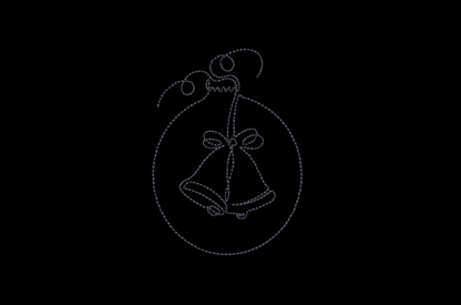 Christmas Line Art Embroidery Design Package 15 (30 total) Designs in 4x4 and 5x7 Hoops Sizes