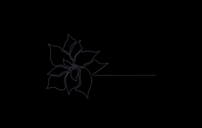 Christmas Line Art Embroidery Design Package 15 (30 total) Designs in 4x4 and 5x7 Hoops Sizes