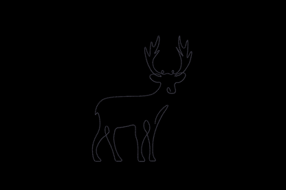 Christmas Line Art Embroidery Design Package 15 (30 total) Designs in 4x4 and 5x7 Hoops Sizes