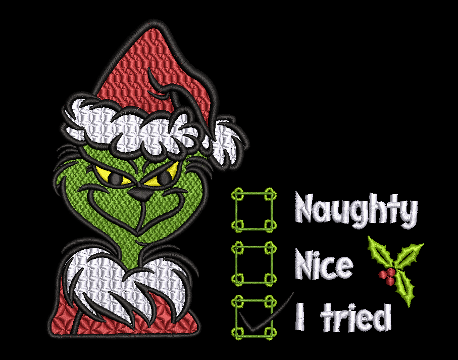 I Tried Grinch Christmas List