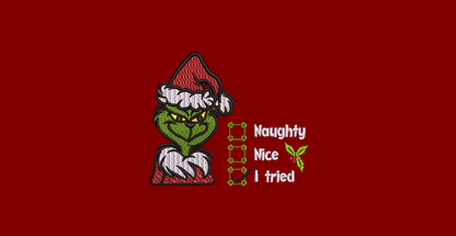 I Tried Grinch Christmas List