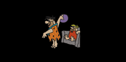 Bowling Champions Fred and Barney 2 Designs Included