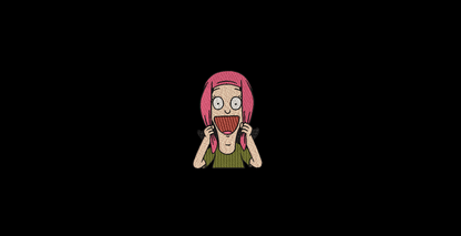 Bob's Burgers Character - Excited Louise Belcher Design