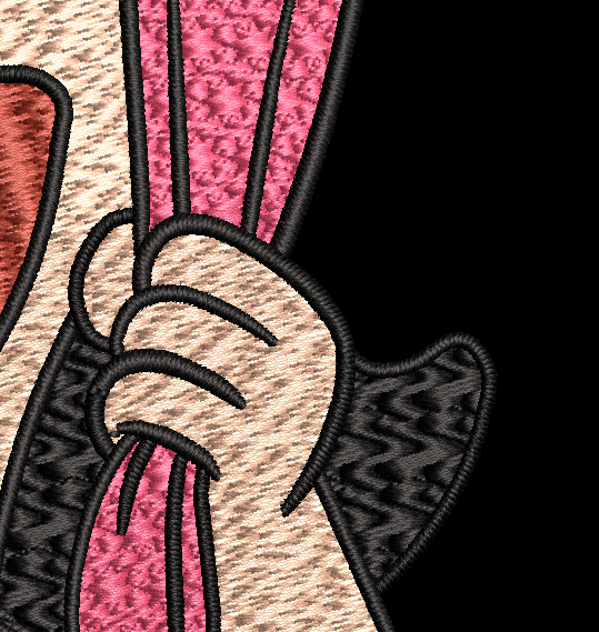 Bob's Burgers Character - Excited Louise Belcher Design