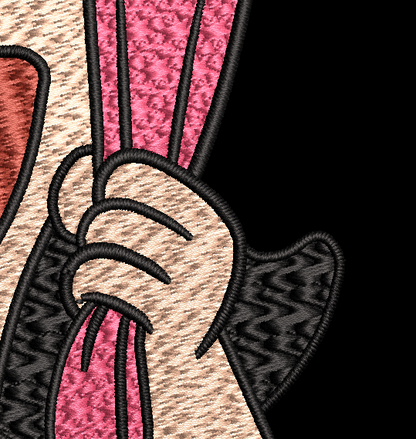 Bob's Burgers Character - Excited Louise Belcher Design