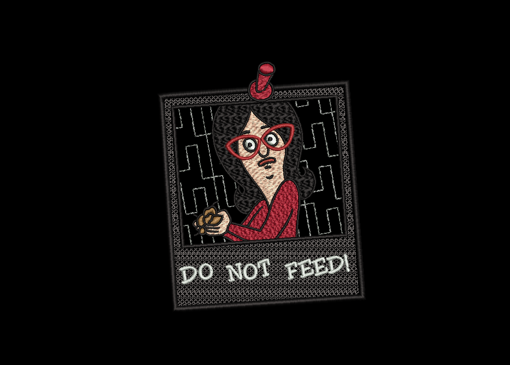 Bob's Burgers Character - Linda Belcher & Do Not Feed Designs