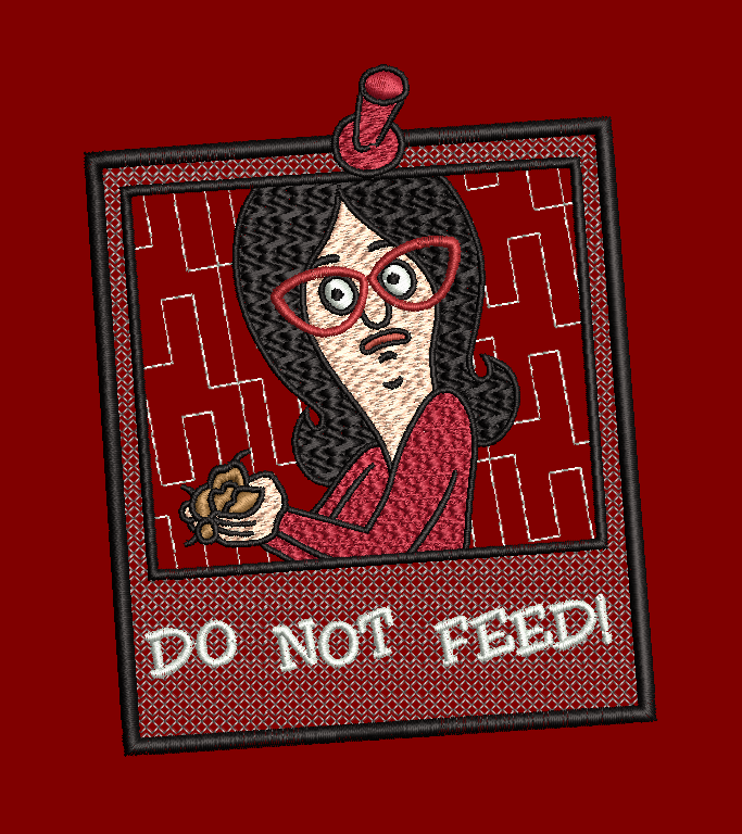 Bob's Burgers Character - Linda Belcher & Do Not Feed Designs