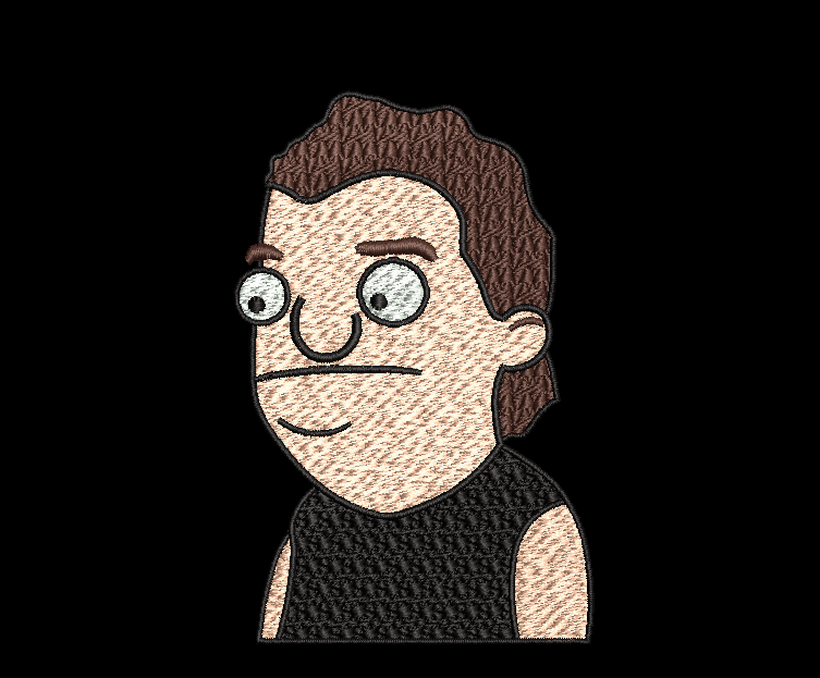 Bob's Burgers Character - Zeke Design