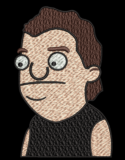 Bob's Burgers Character - Zeke Design